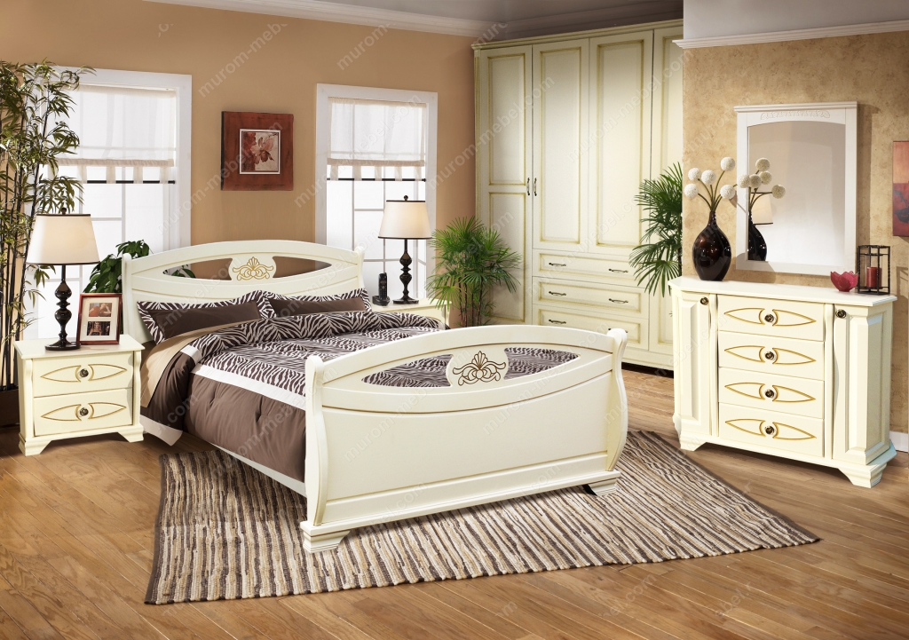 Спальный гарнитур Эльза - мебель из массива дерева в Нижнем Новгороде