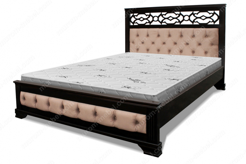 Кровать Пальмира с мягкой вcтавкой