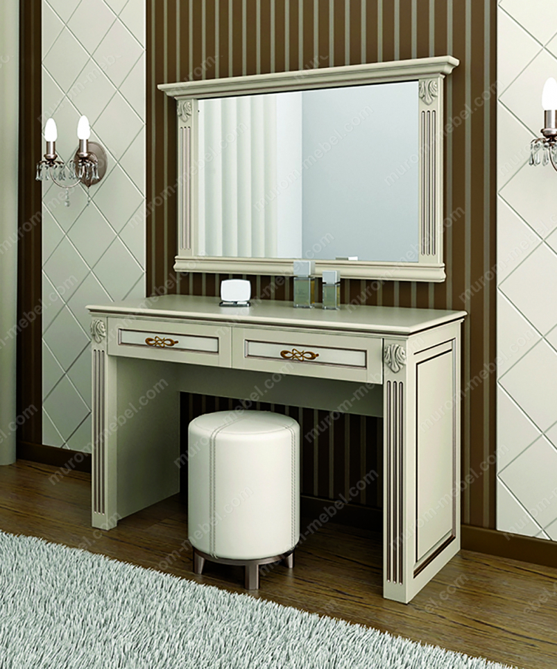 Туалетный столик Амелия с зеркалом