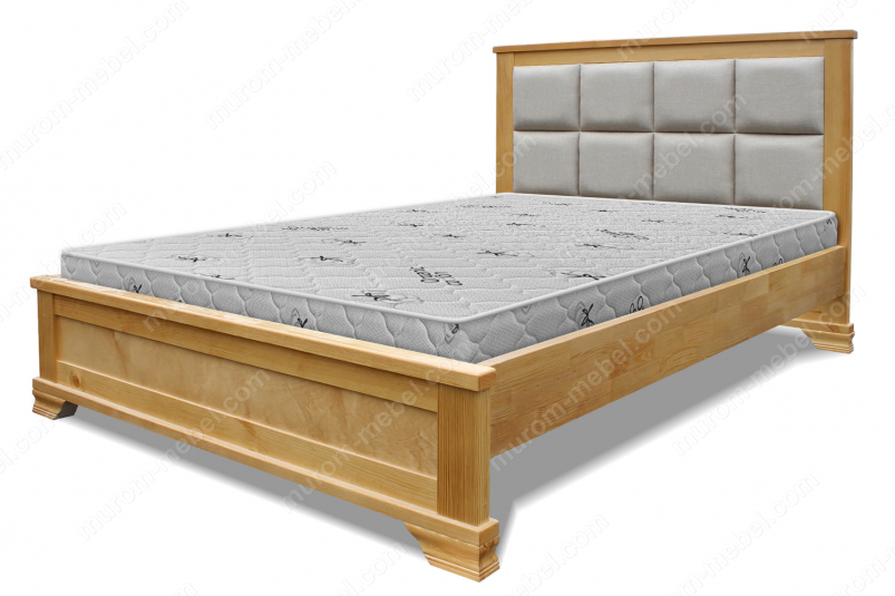 Кровать Классика с мягкой вставкой