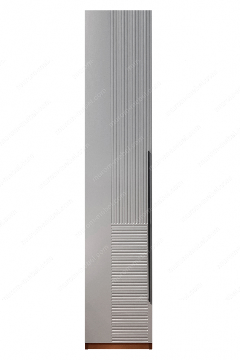 Шкаф Бергамо 1 ств., фасады МДФ в эмали